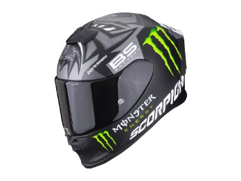Integralhelm Scorpion EXO-R1 Air Fabio Monster Replica black-matt-silver