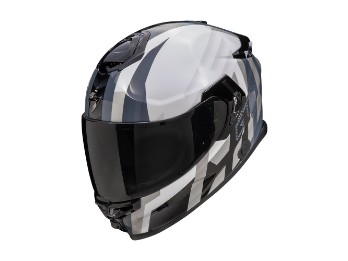 Integralhelm Scorpion EXO GT SP Air Touradven pearlwhite silver