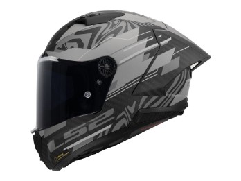 Racinghelm LS2 FF8805 Thunder Carbon GP Aero Polar matt black