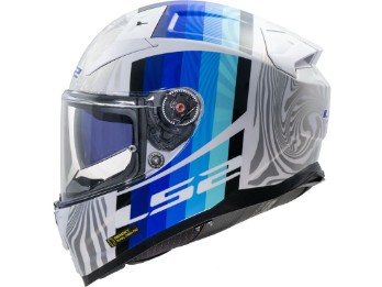 Integralhelm LS2 FF811 Vector II Freedom white silver