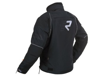Gore Tex Herrenjacke Rukka Armarone schwarz-silber