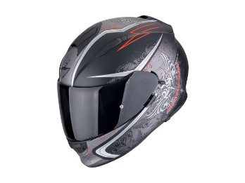 Integralöhelm Scorpion EXO 491 Run matt black red