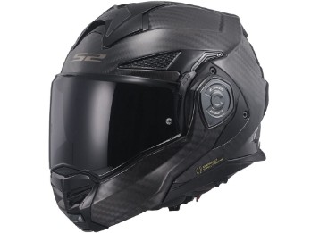 Klapphelm LS2 FF901 Advant X Carbon Solid black