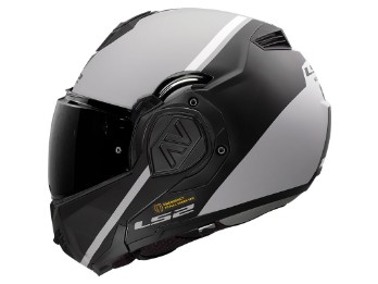 Klapphelm LS2 Advant Swipe matt grey black