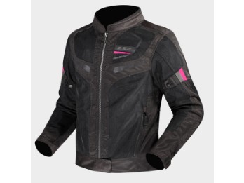Damen Sommerjacke LS2 Garda Air Lady black pink