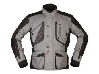 Textiljacke Modeka Aeris grey black