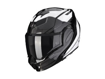 Klapphelm Scorpion EXO TECH EVO Animo schwarz weiss