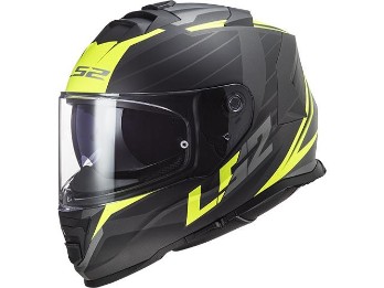 Integralhelm LS2 FF800 Storm Nerve matt black H-V yellow