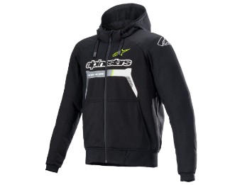 Chrome Ignition Hoodie black-yellow-fluo