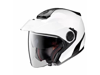 Jethelm Nolan N40-5 Classic N-Com Metal White
