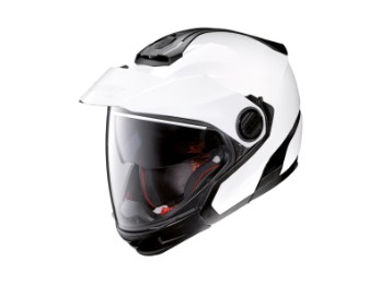 Jethelm Nolan N40/5 GT Classic N-COM Metal White