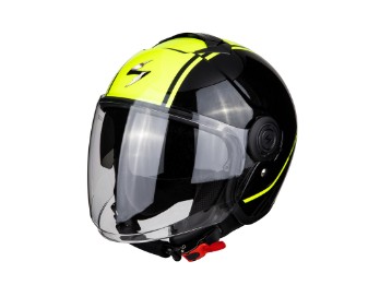 Jethelm Scorpion EXO-CITY Avenue schwarz-neongelb