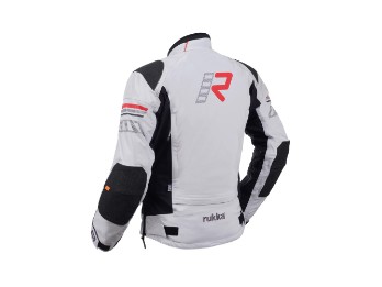 Flex 3- Lagenlaminat Jacke Rukka Armatou-R light grey red