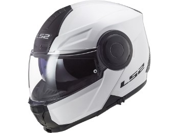 Klapphelm LS2 FF902 Scope Solid weiss