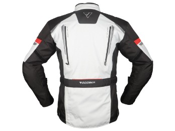 Textiljacke Modeka Striker 2 lightgrey black