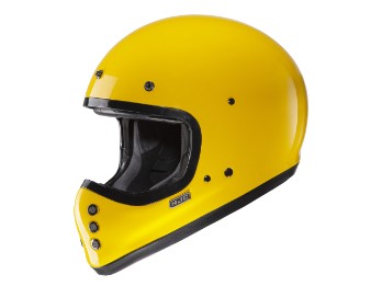 Retro Endurohelm HJC V60 deep yellow