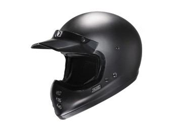 Retro Endurohelm HJC V60 black-matt