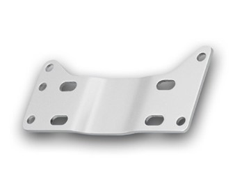 CHROME S/TAIL TRANS.MT.PLATE
