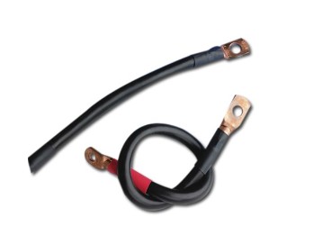 "MEGA" Batteriekabelset  Softail 89-07