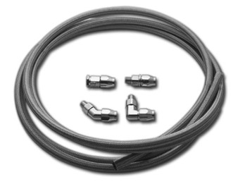 12Ft Rolle (ca. 4m) -6 Edelstahl Teflon Schlauch