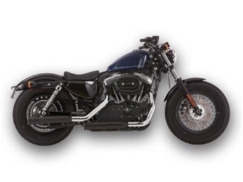 2-2 Slip On Schalldämpfer E3 Sportster 06-13