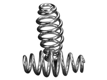 Verchromte 5" Tonnensitzfedern