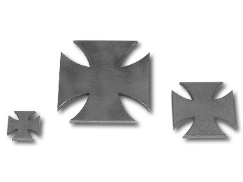 Iron Cross Platten - 1" x 1"