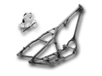 200 'Single Down Tube' Chopperrahmen/BT 84-99