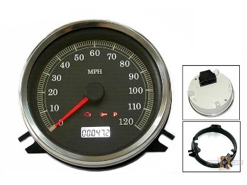 Electronic 4 1/2" Speedometer with mph Gauge - S/T 96-03