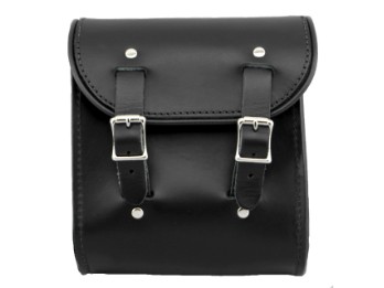Universal Leather Sissy Bar Bag - B lack