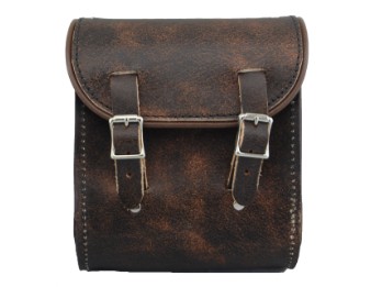 Universal Leather Sissy Bar Bag - R ustic Brown