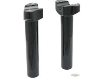 Schwarze Powder Coated Riser, 6 1/2" Straight