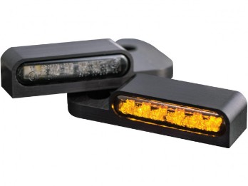 LED Turn Signal Black Anodized Dyna 96-17/ST 94-14/Touring 96-08