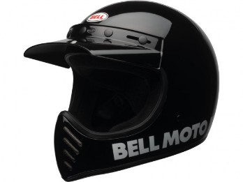 Moto-3 Retro Dirt Bike Helmet