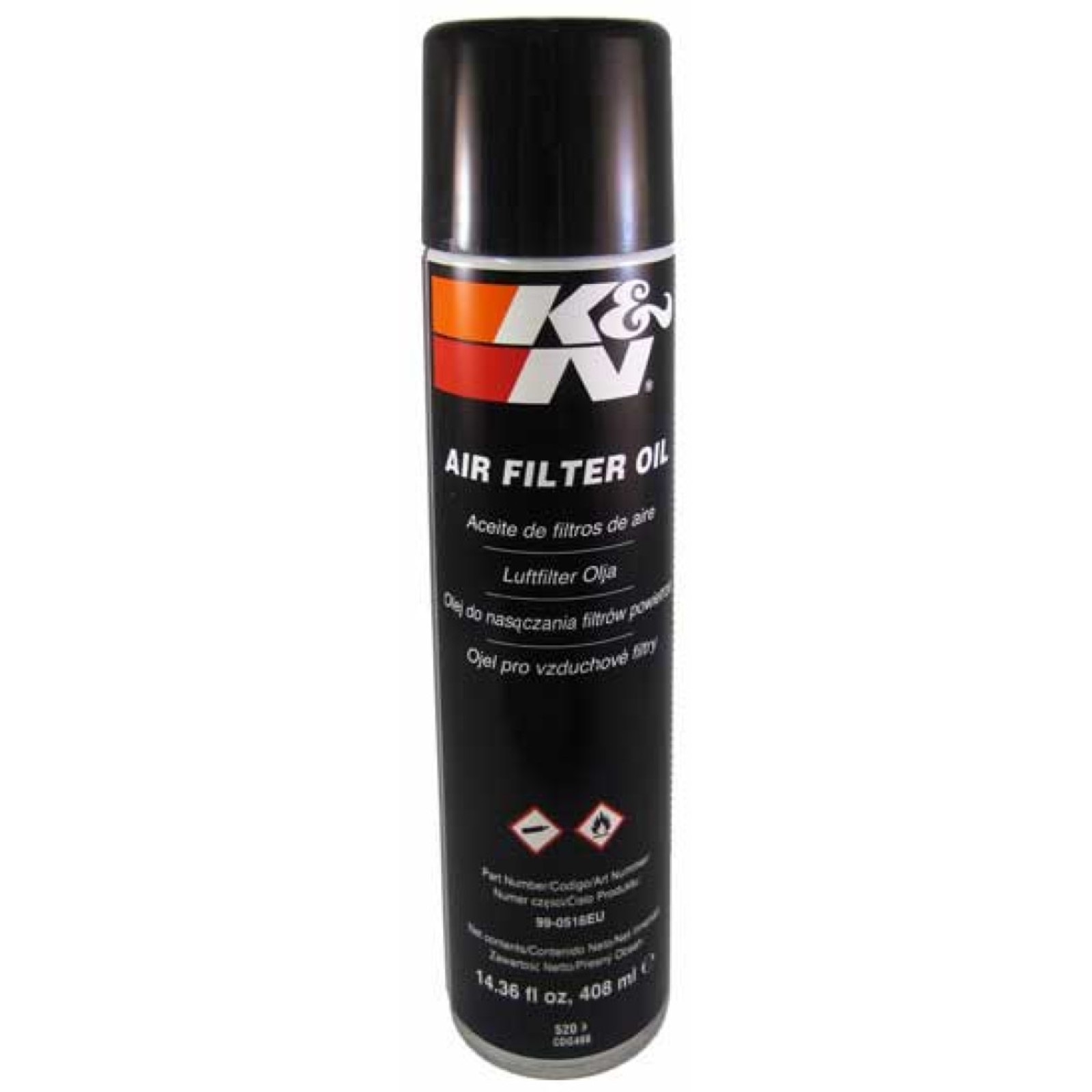 K&N Air Filter Oil 408ml Luftfilteröl