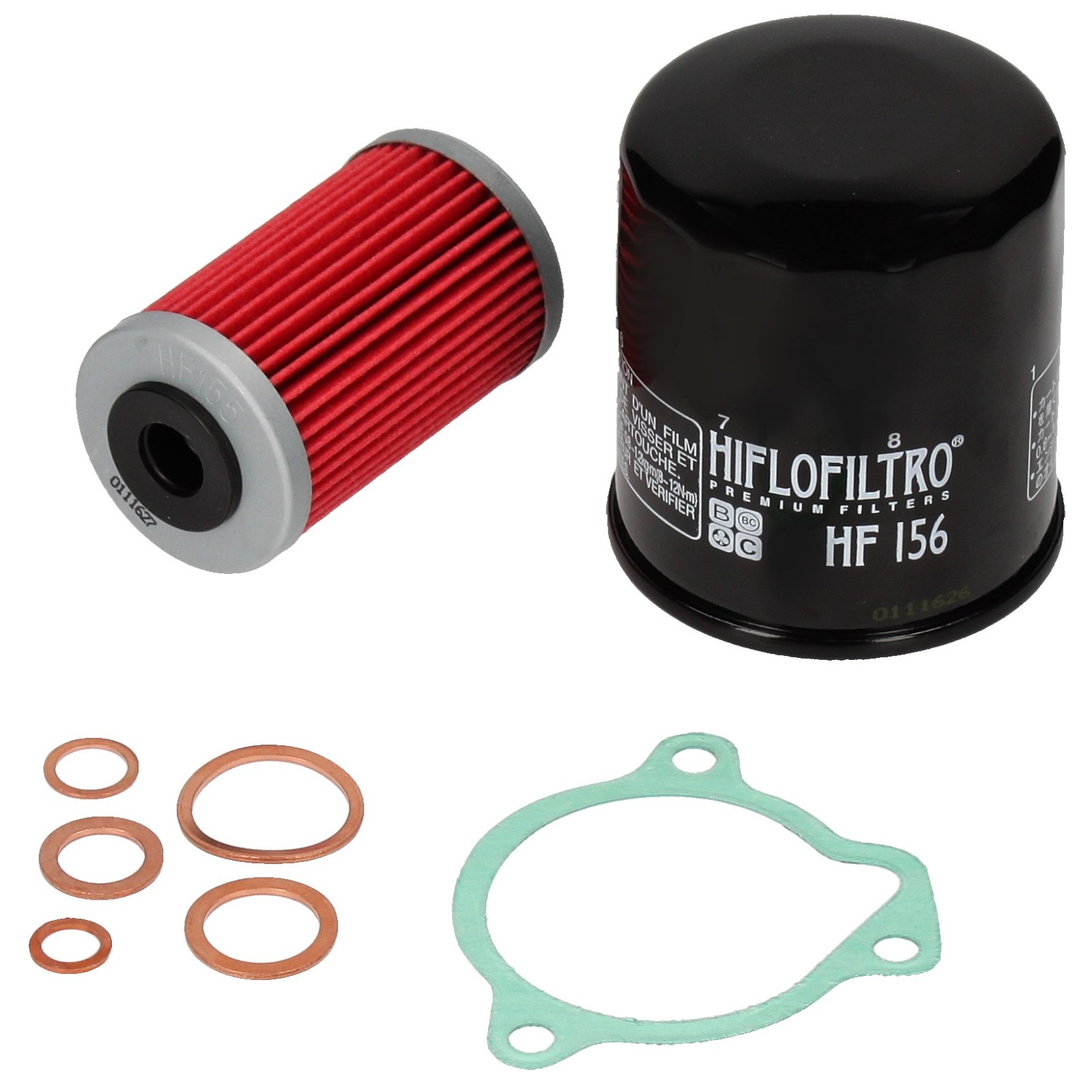 Hiflo Filtro Ölfilter HF155 für KTM 640 LC4 Oil Filter Schwarz alle Baujahre 