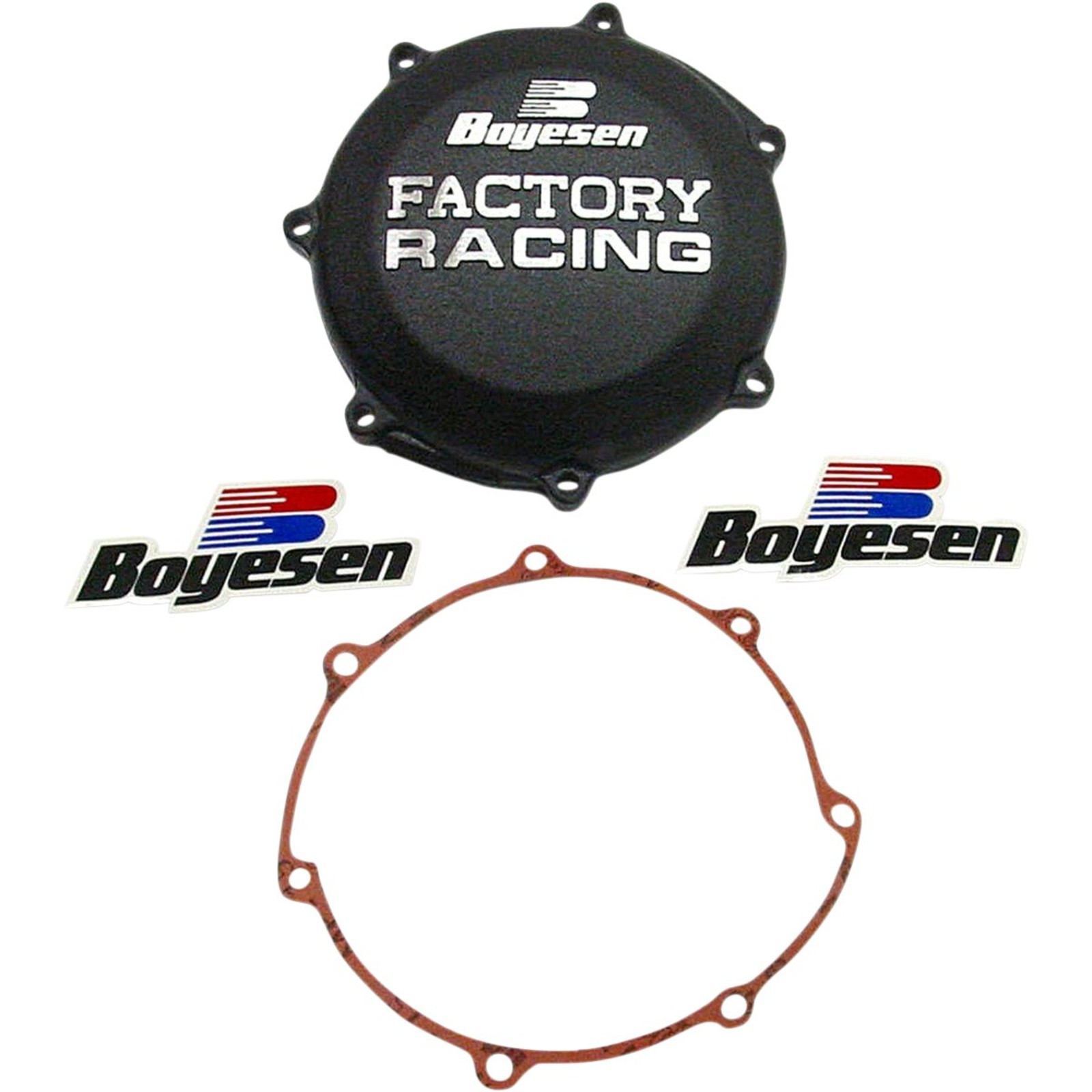 Boyesen Kupplungsdeckel passt an Yamaha YZ 250F 01-13 WR 250 01-14 schwarz 