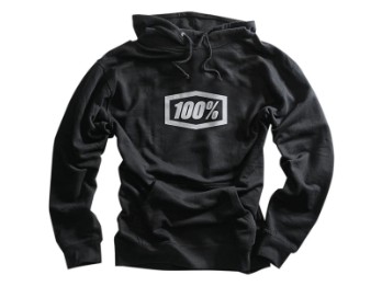 100% Essential Kapuzenpullover Sweatshirt Hoodie schwarz