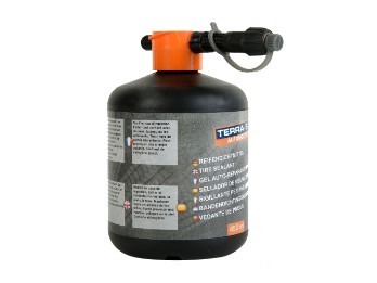 TERRA-S Reifendichtmittel Nachfüllflasche 450ml für Reifenpannenset 1-2-GO