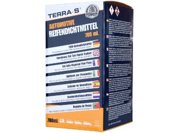 TERRA-S Reifendichtmittel Nachfüllflasche 700ml für Reifenpannenset Standard Kit