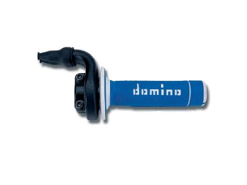 DOMINO Gasgriff KRE03 Universal mit Griffgummi blau/weiß