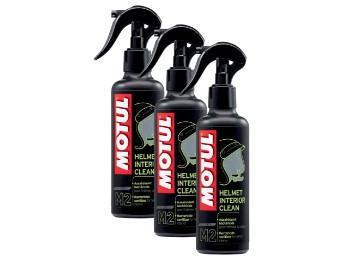 MOTUL MC CARE ™ M2 Helmet Interior Clean Helminnenreiniger 3x250ml Sprühflasche