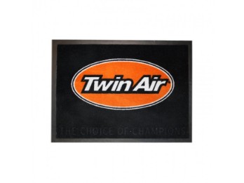 Twin Air Bodenschutzmatte Teppich Fußmatte 58x78cm schwarz/orange