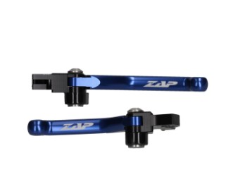 ZAP Kupplungs-Bremshebel Set Flexs passt an Beta RR 50 125 4-T. ab10 blau