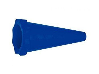 RTECH Auspuffstopfen Auspuffstöpsel Silencer Plug Größe 14-42mm blau