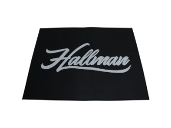 Hallman Bodenschutzmatte Teppich Tankmatte Servicematte 80x100cm schwarz