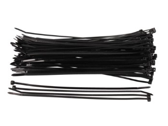 Profi Kunststoff Kabelbinder 4,7x290mm schwarz 100Stück im Set
