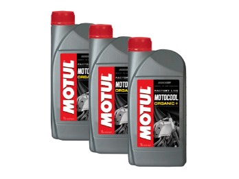 Motocool Factory Line Motorrad Kühlflüssigkeit 3x1Liter Flasche