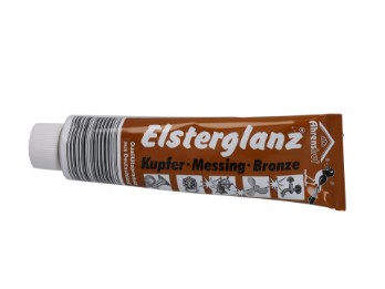 ELSTERGLANZ Kupfer-Messing-Bronze Politur Polierpaste 150ml Tube
