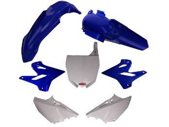 Rtech Plastikkit passt an Yamaha YZ 125 250 15-21 blau/weiß